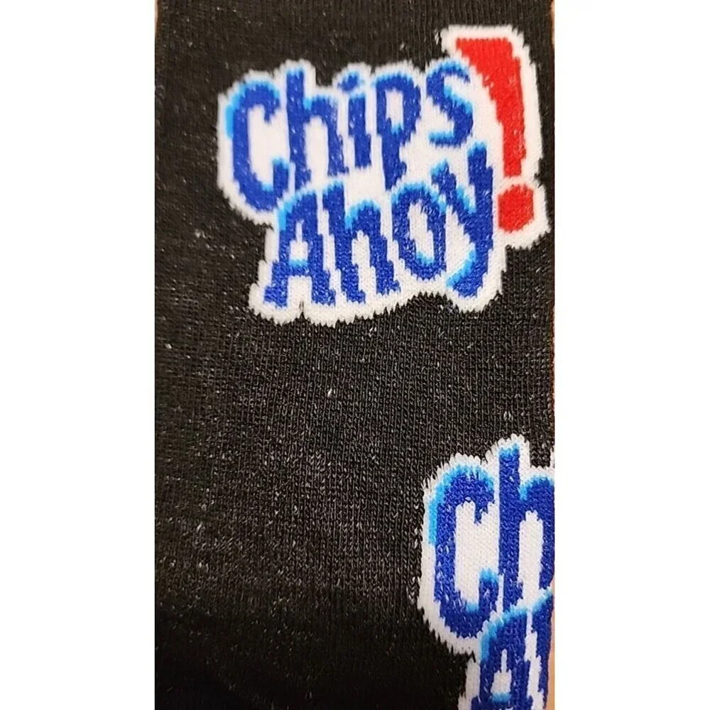 Adult Graphic Advertising Polyester Blend Crew Chips Ahoy Cookies size 6-12